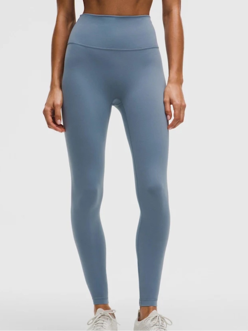 Lululemon Wunder Train No Line High-Rise Tight 25" NWT size 6 steel blue - Picture 3 of 4